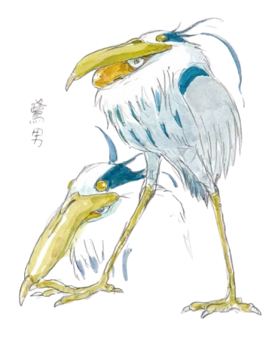 Il ragazzo e l'airone